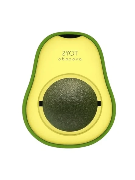 Yapışkanlı Catnip Topu ile Kedi Nanesi Oyuncağı - 1'li Set ürün görseli 1