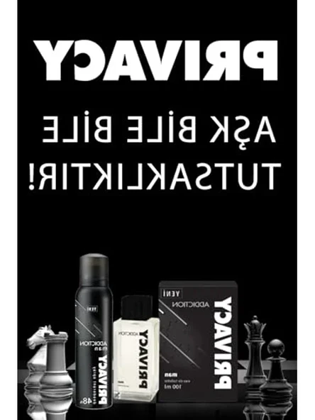 100 ml Erkek Parfüm - Addiction Man Edt - Resim 2