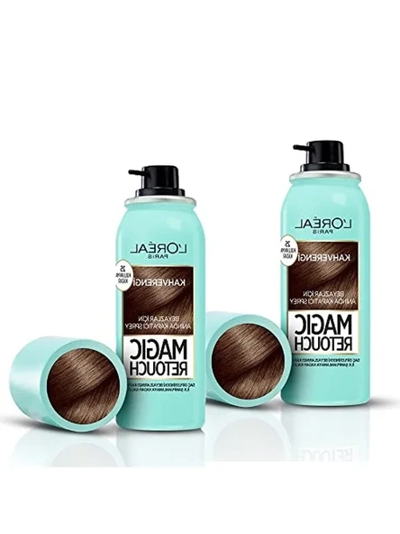 L’Oréal Paris 2'li Magic Retouch Beyaz Dipleri Kapatıcı Sprey - Kahverengi (75 ml) ürün görseli 1