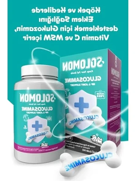 Solomon Power Set (fish Oil & Immune C & Glucosamine) - Resim 2
