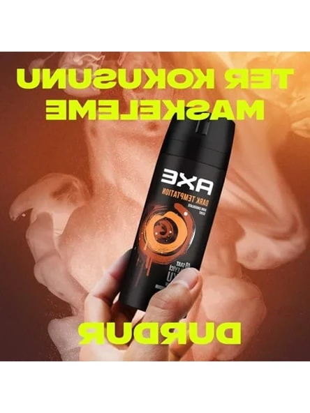 Axe Erkek Deodorant Sprey Dark Temptation 150 ml - Resim 3