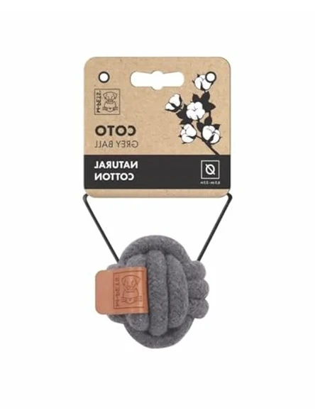 6.5 cm örgü top oyuncak, kedi ve köpekler için ürün görseli 1