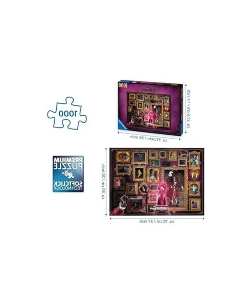 Captain Hook Temalı 1000 Parça Yapboz - Resim 3