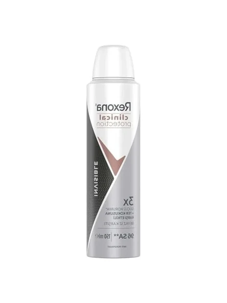Rexona Clinical Protection Invisible Sprey Deodorant 150 Ml ürün görseli 1