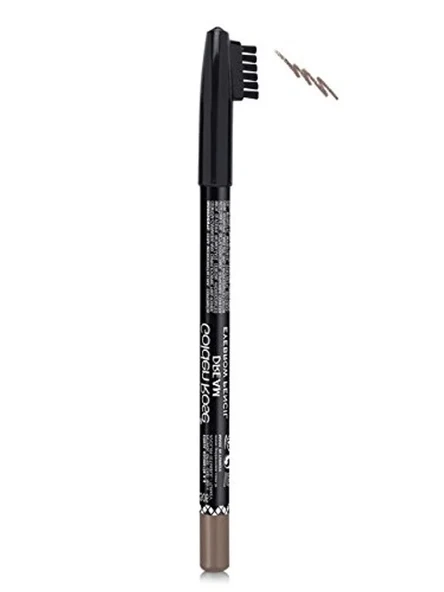 Dream Eyebrow Pencil No: 306 Medium Ash - Şekillendirici Fırçalı Siyah Kaş Kalemi ürün görseli 1
