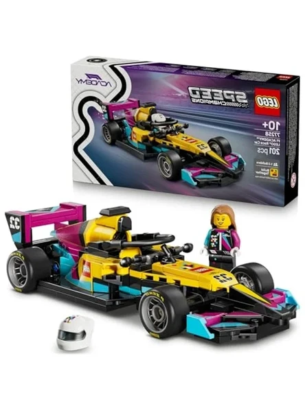 F1 ACADEMY Yarış Arabası Seti, 201 Parça ile Eğlenceli Oyun Deneyimi ürün görseli 1