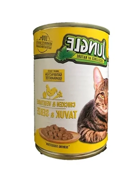 Tavuklu ve Sebzeli Kedi Konservesi, 415 G ürün görseli 1