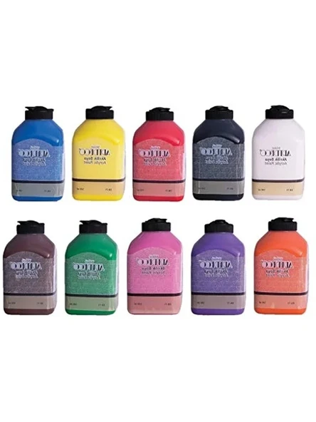 Turkuaz Akrilik Boya, 500 ml, Sanat Projeleri İçin ürün görseli 1