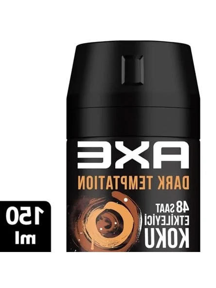 Axe Erkek Deodorant Sprey Dark Temptation 150 ml - Resim 2