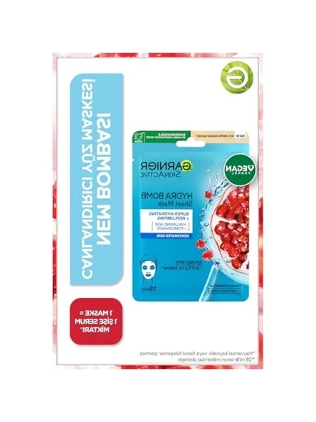 Garnier Hydra Bomb Kağıt Maske ürün görseli 1
