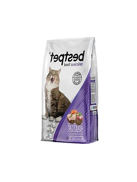 Kuzulu ve Balıklı Yetişkin Kedi Maması, 15 kg Ağırlığında ürün görseli 1