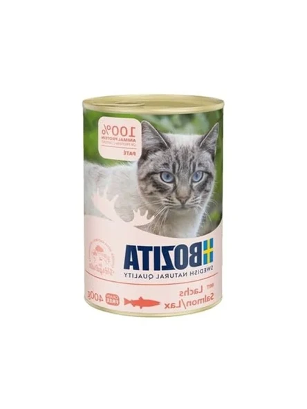 Somon Balıklı Pate Kedi Konservesi, 400 Gr, Lezzetli ve Besleyici ürün görseli 1