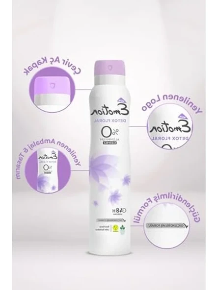 200 ml Kadın Deodorant, Ferahlatıcı Etki - Resim 2