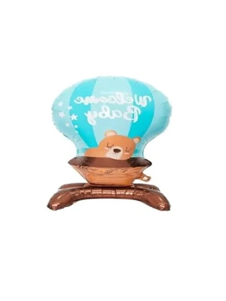 Karakter Folyo Balon Çeşitleri, WELCOME BABY Eğlenceli Tasarım ürün görseli 1