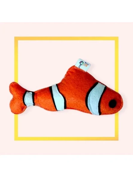 Dino Nemo 18cm Catnip + Kedi Zili ürün görseli 1