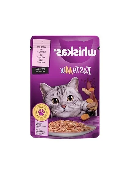 Somon ve Havuçlu Yetişkin Kedi Konservesi 85g, Tekli Paket ürün görseli 1