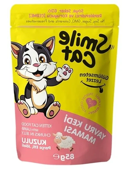 Cat Pouch 85 gr Yavru Kedi Kuzulu ürün görseli 1