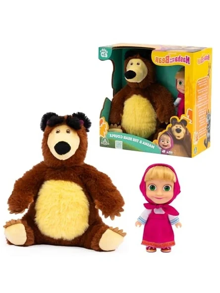 Masha&Bear Masha&Koca Ayi 23Cm Bebeké ürün görseli 1