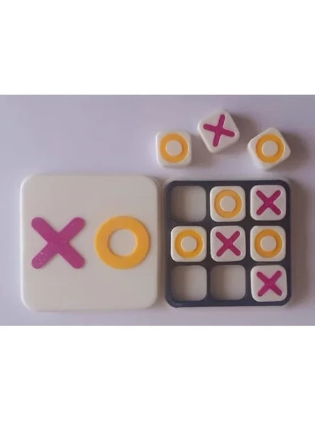 Eğitici Mini XOX Oyunu Seti, 5.8 cm x 5.8 cm ürün görseli 1