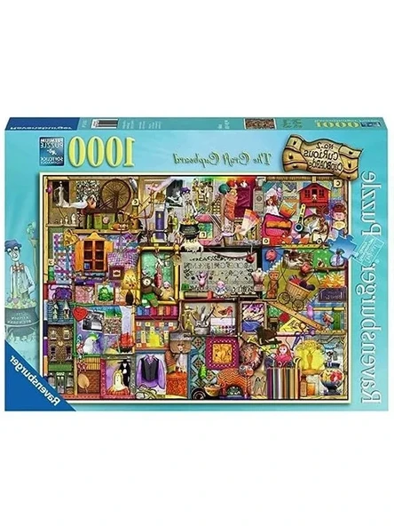 C Thompson Dolap Temalı 1000 Parça Puzzle Seti ürün görseli 1