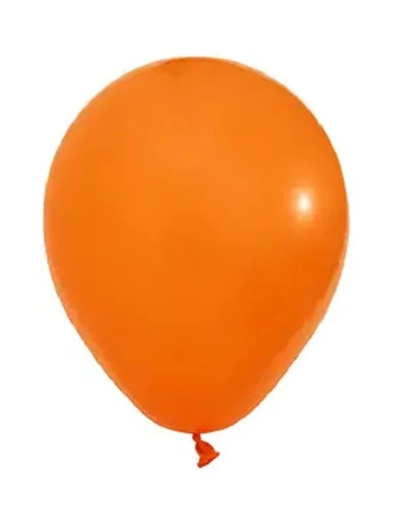 Doğum Günü İçin 30 Cm Pastel Turuncu Balon Seti - 20 Adet ürün görseli 1
