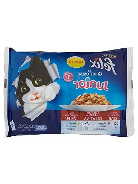 4x85 gr Avantajlı Yavru Kedi Paket Besin Seçeneği ürün görseli 1