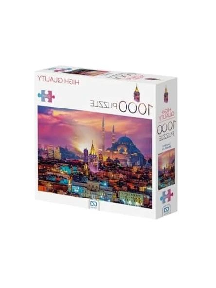 1000 Parça İstanbul Manzarası Puzzle, 2.2 mm Kalınlık ürün görseli 1