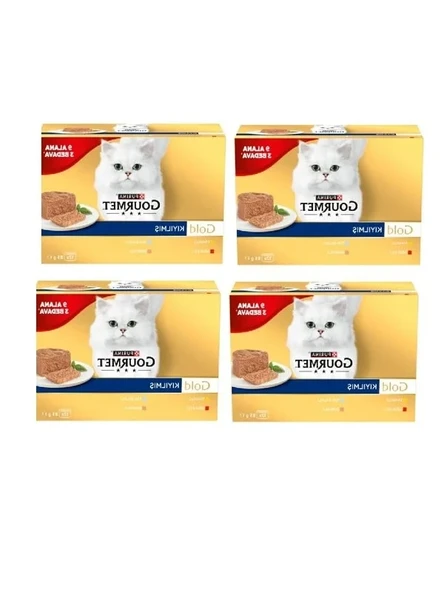 Multipack 85 gr Kıyılmış Tavuk Etli Yaş Kedi Maması - 48 Al 36 Öde ürün görseli 1