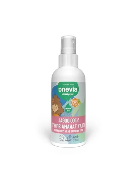 Doğal Kolay Tarama Spreyi, 100 ml, Hindistan Cevizi Yağlı ürün görseli 1