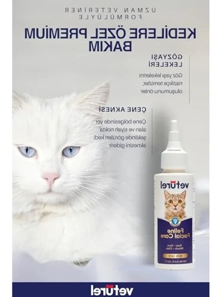 Veturel Kedi Yüz Bakım Solüsyonu - Resim 2