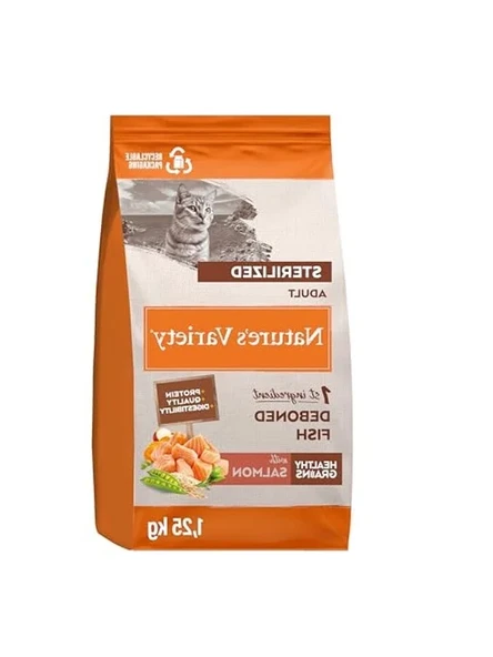 Somon Aromalı Kedi Maması, 1.25 Kg Ağırlığında ürün görseli 1