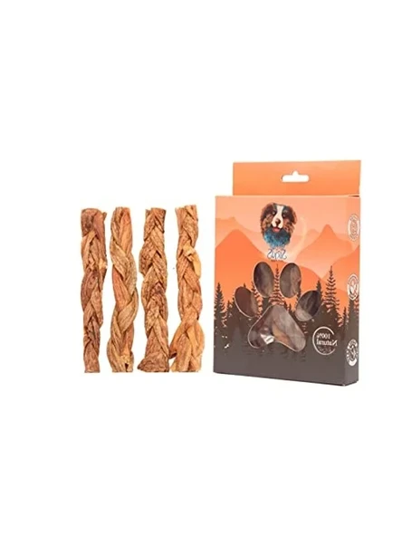 Cow Udder Braided - İnek Memesi Örgü 100 gr Köpek Ödül Maması ürün görseli 1