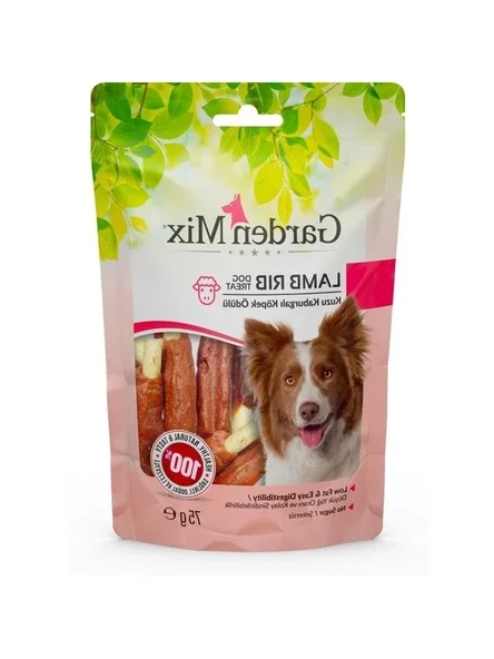 75 Gr Kuzu Kaburgalı Köpek Ödülü, Lezzetli ve Sağlıklı ürün görseli 1