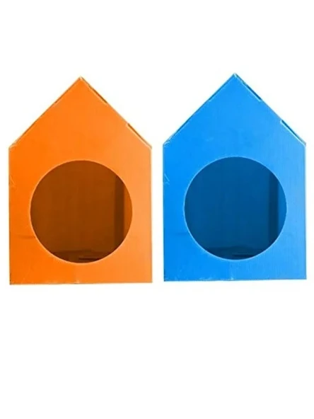 2 Adet Ekonomik Kedi Evi - Pratik Kullanım ürün görseli 1