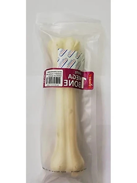 Sütlü Deri Köpek Kemiği, 220 gr, 25 cm Boyutunda ürün görseli 1