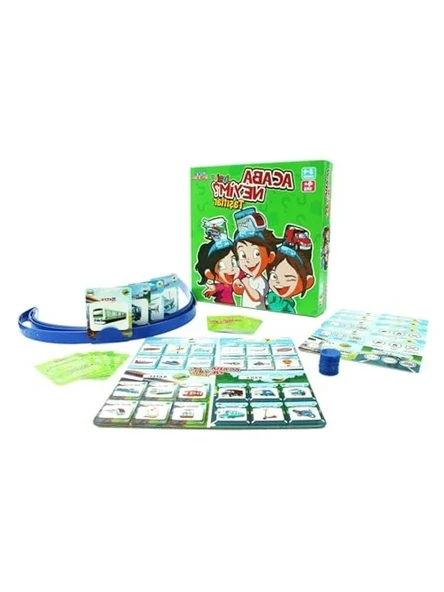 Junior Taşıtlar Temalı Acaba Neyim? Oyunu ürün görseli 1