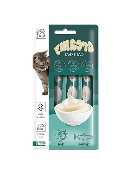 Somon Balıklı Kedi Ödülü, 4x15 gr Paket ürün görseli 1