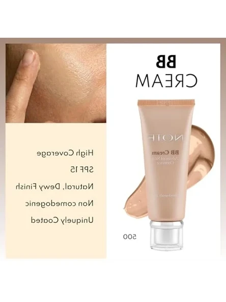 Note Cosmetics BB Cream, BB Krem Doğal Kapatıcılık 500 - Resim 2