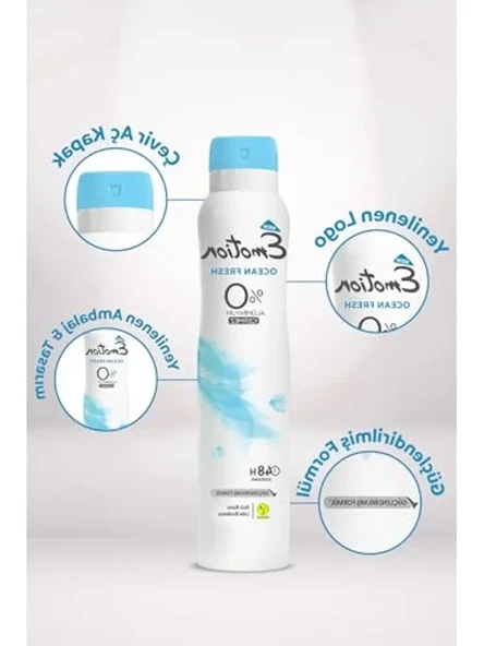 200 ml Kadınlar İçin Ferahlatıcı Deodorant - Resim 2