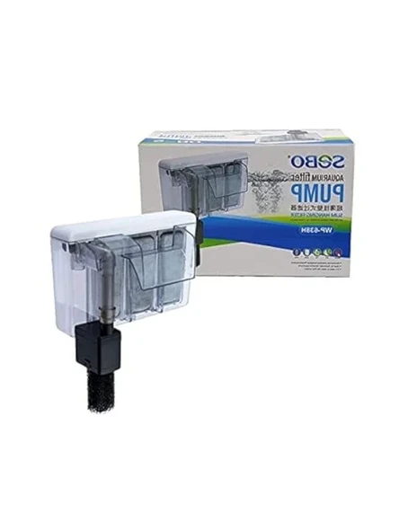 500 Lt/h Mini Askı Filtre; Akvaryum Temizliği İçin ürün görseli 1