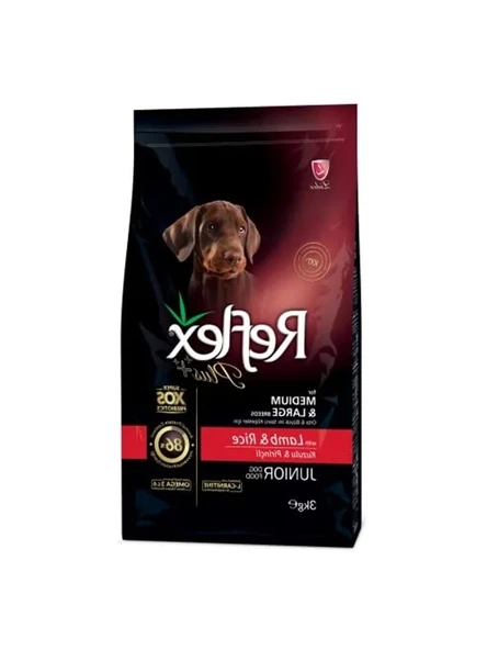 3 Kg Kuru Yavru Köpek Maması, L ve M Boyutları İçin Uygun ürün görseli 1