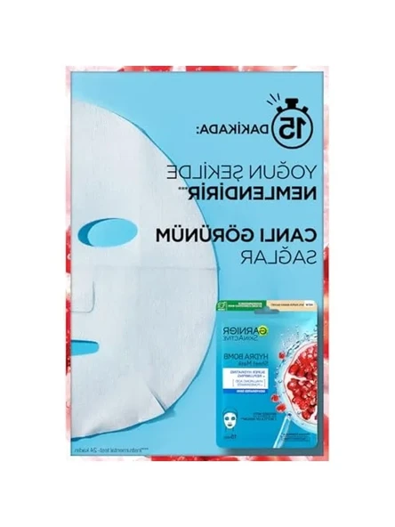 Garnier Hydra Bomb Kağıt Maske - Resim 2