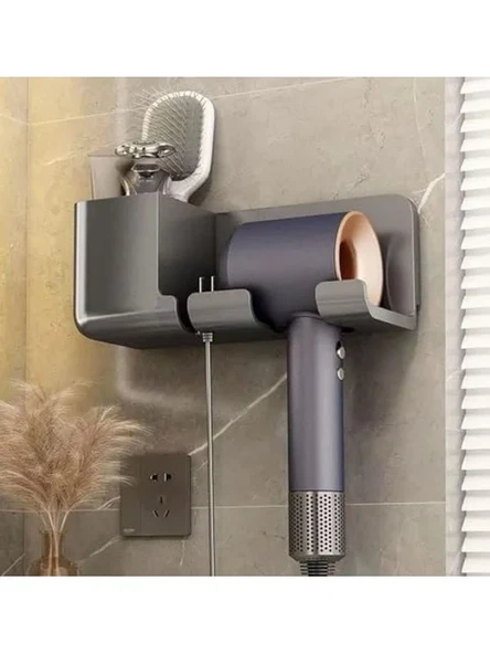 Banyo Organizeri, Duvara Monte Saç Kurutma Makinesi Tutucu ürün görseli 1