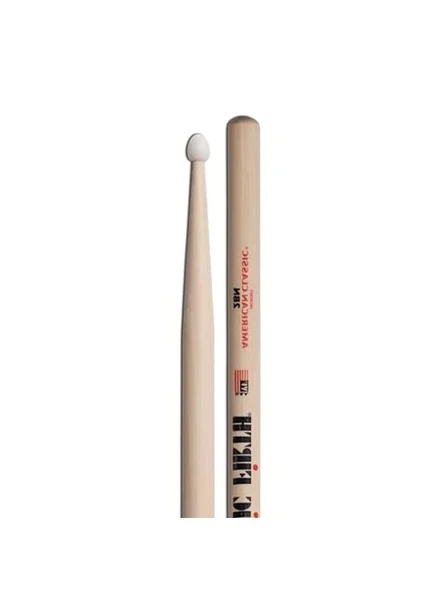 Hickory Ağaçlı Nylon Uçlu Davul Çubuğu - 2B Boyut ürün görseli 1
