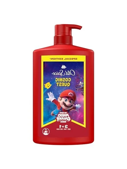 1000 ml 3'ü 1 Arada Duş Jeli, Süper Mario Temalı ürün görseli 1