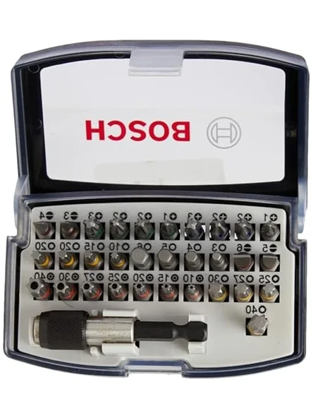 Bosch Professional Vidalama Ucu, Seti 32 Parça [Enerji Sınıfı A] ürün görseli 1