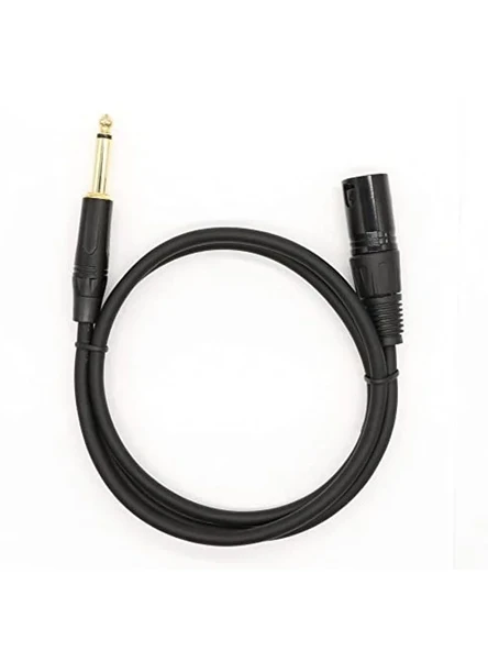 XLR Erkek ve 6.35mm Erkek Kablo, 2 Metre Uzunlukta ürün görseli 1