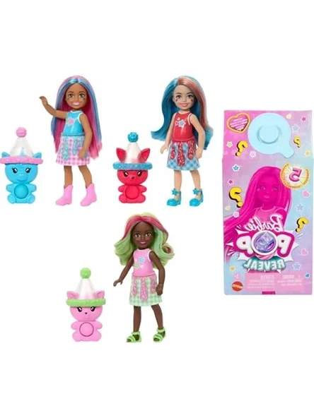Barbie Chelsea POP Reveal Milkshake Serisi, 3Y+, JCN89 ürün görseli 1
