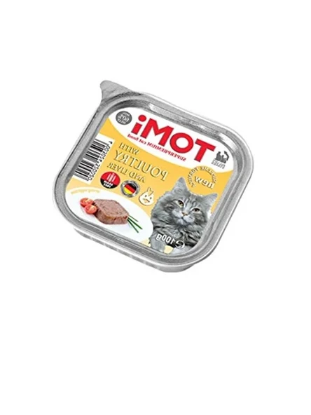 100 Gr Kanatlı ve Kaz Ciğerli Pate Kedi Yaş Maması ürün görseli 1
