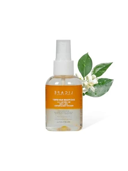 100 ml çift fazlı güneş spreyi, kuru ve hassas ciltler için ürün görseli 1